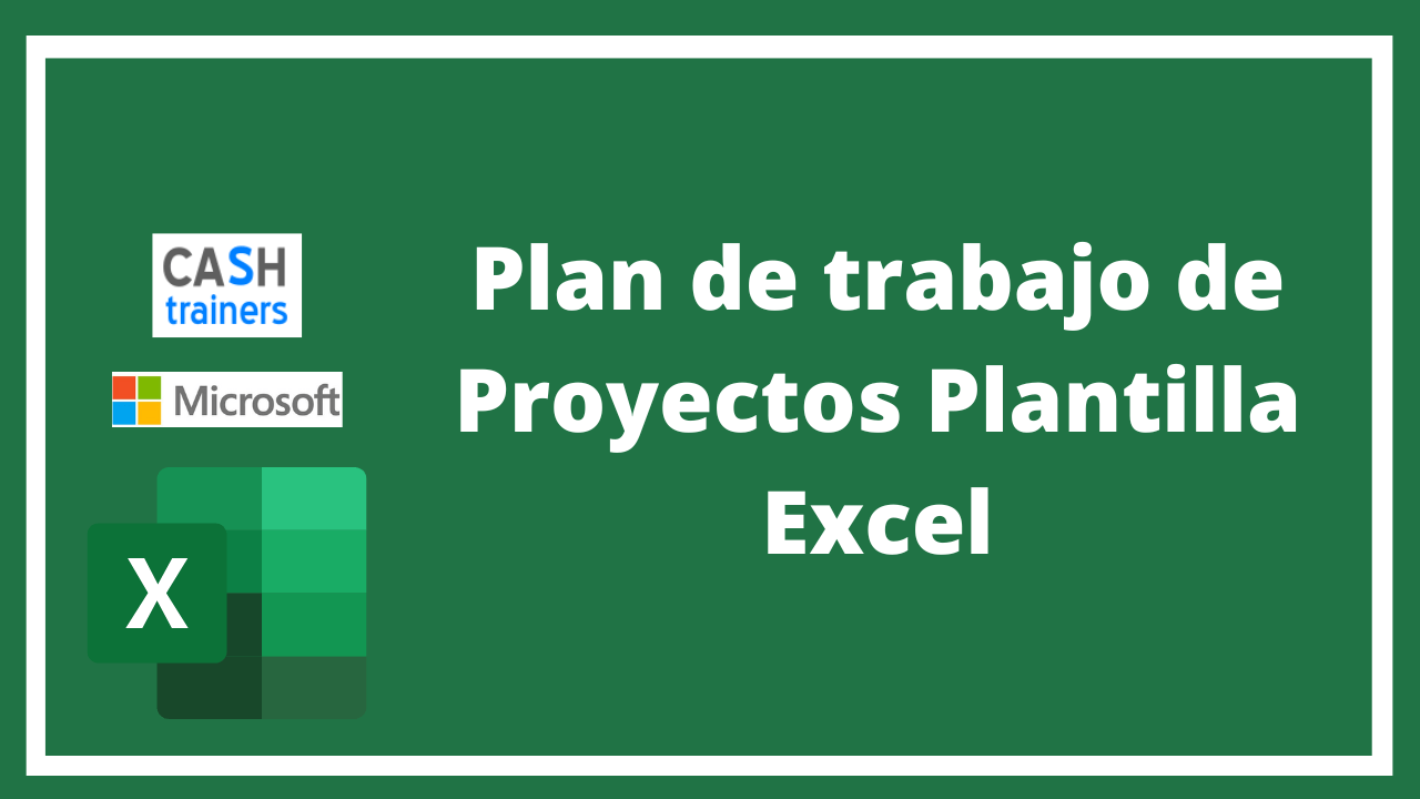Plan de trabajo de Proyectos Plantilla Excel